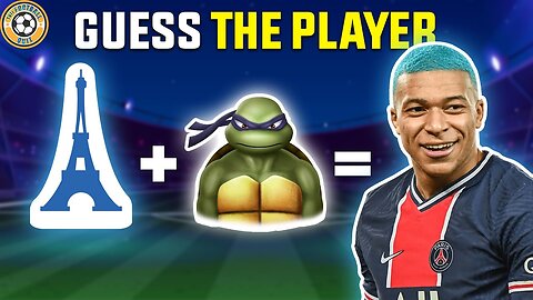 GUESS THE FOOTBALL PLAYER BY EMOJI ⚽
