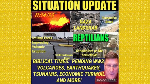 SITUATION UPDATE 11/14/23-Us Strikes Iran Backed Fighters In Syria,Israel Idf Continues To Bomb Gaza