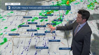 Cold front moves in Saturday night