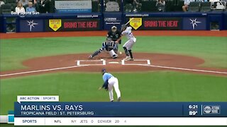 Rays sweep Marlins