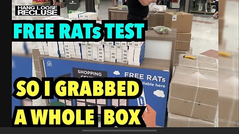 Free RATs Tests - So I grabbed a box to test everything