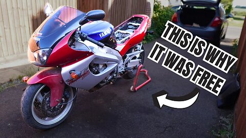 EVERYTHING WRONG WITH MY NEGLECTED YAMAHA YZF1000R THUNDERACE