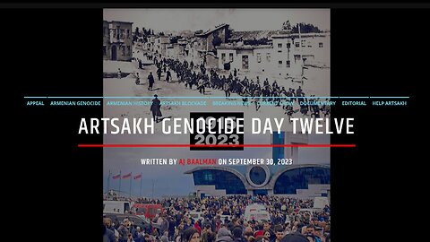 Artsakh Genocide Day Twelve