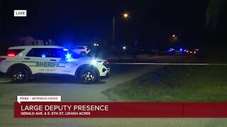 Large deputy presence off Gerald Ave. in Lehigh Acres