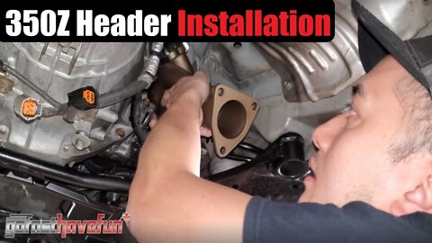 Header Installation Nissan 350Z / Infiniti G35 VQ35DE REVUP | AnthonyJ350