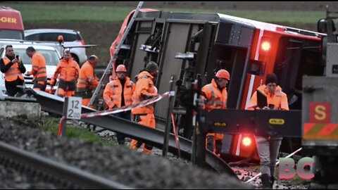 AP: Several injured as 2 Swiss regional trains derail in storm