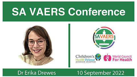 Dr. Erika Drewes with SAVAERS - Conference 10th September 2022