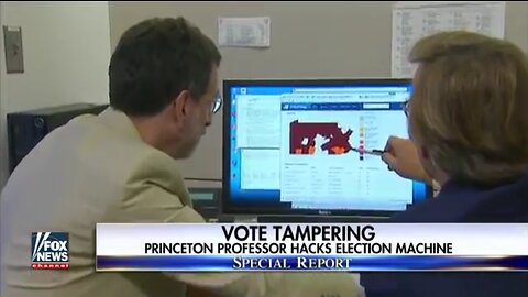 Voting Machines - Professor demonstrates how to hack a voting machine