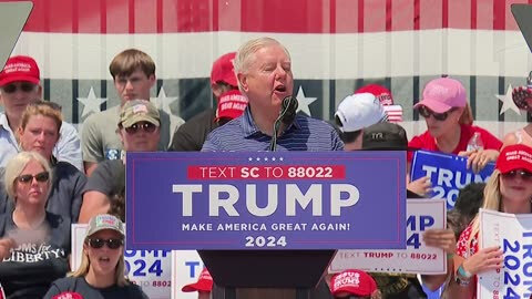 Senator Lindsey Graham Booed At Trump Rally - GOOD!