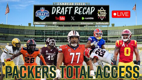 Packers Total Access | Live Green Bay Packers News | NFL Draft 2024 Recap | #Packers #GoPackGo