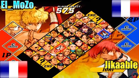 Capcom Vs. SNK 2 Mark Of The Millennium 2001 (El_MoZo Vs. Jikaable) [France Vs. France]