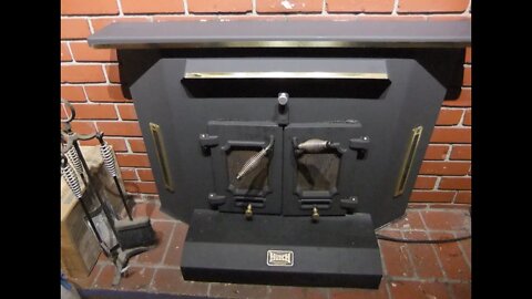Repainting the Hutch Double Wall Fireplace Insert