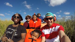 Blasian Babies Family Florida Airboat Ride!