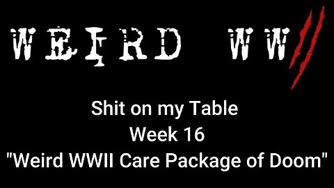 Shit on my Table - Week 16