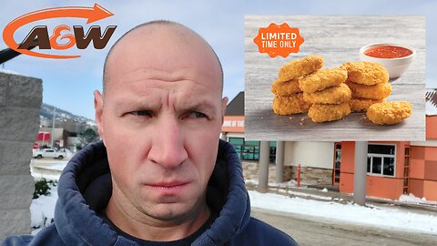 A&W's New Chicken Nuggets with New Sweet Chili Sauce!