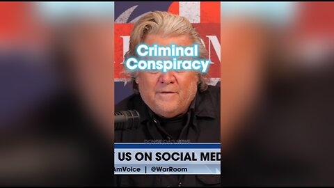 Steve Bannon: Uniparty Involved in Criminal Conspiracy To Stop Trump - 4/26/24