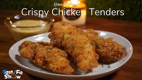 How To Make Crispy Chicken Tenders | Chicken Tender Recipe |