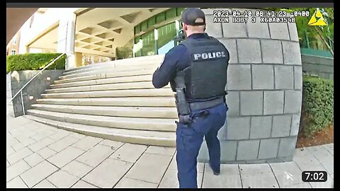 Police Bodycam Footage of Louisville Bank Shooting