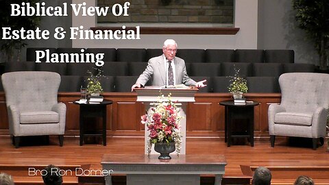 Biblical View Estate & Financial Planning--Sun PM--April 23, 2023