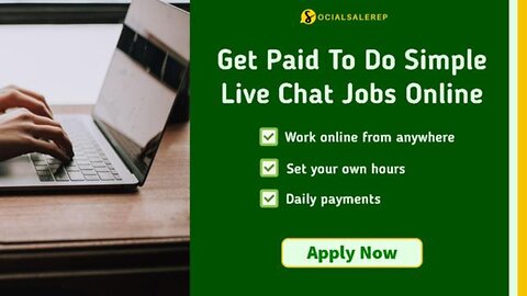 Live Chat Jobs - You Have To Try This One By Social Sales Rep - Online Chat Jobs