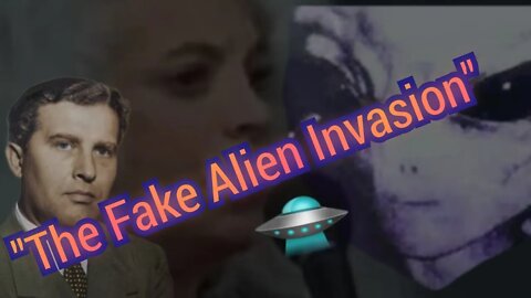 Could There Be A Fake Alien Invasion ?