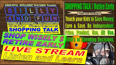 Live Stream Humorous Smart Shopping Advice for Sunday 10 22 2023 Best Item vs Price Daily Big 5
