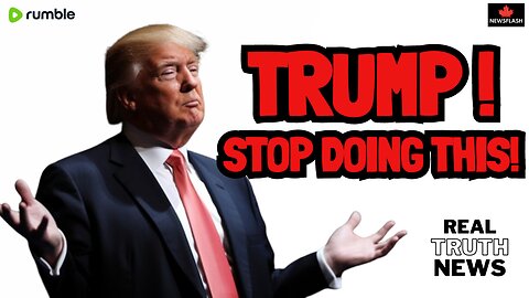 TRUMP NEEDS TO STOP DOING THIS - Real Truth News - Dec. 28st, 2023