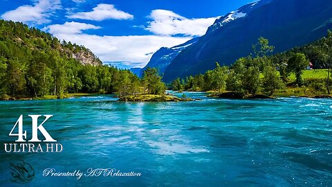 4K || Relaxing Piano music || Beautiful Melody || #relaxing #piano #lakeview