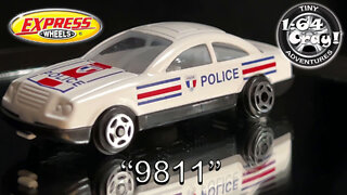 “9811” Police in White- Model by Express Wheels