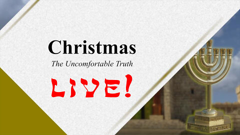 Christmas - Pagan Days - God Honest Truth Live Stream 12/01/2023