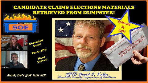 Candidate Claims Elections Materials Retrieved from Dumpster