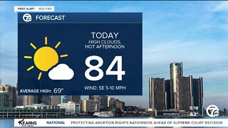 Detroit Weather: Summer-like heat continues; storms likely this weekend