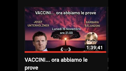 VACCINI: ora abbiamo le PROVE. Intervista a Barbara BALANZONI e Josef UNTERHOLZNER