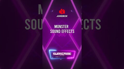 Monster Sound Effects! #soundeffects #soundeffect #sounddesign #sfx