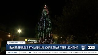 The City of Bakersfield celebrated its fifth annual Christmas Tree Lighting event