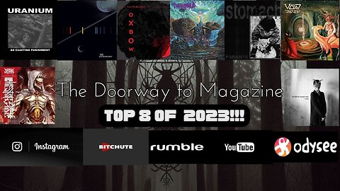 The Doorway To Magazine Top 8 Albums of 2023 Video