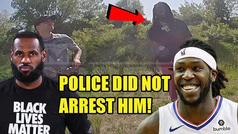 Bodycam footage of Montrezl Harrell traffic stop with police DEBUNKS the LIES of LeBron James!