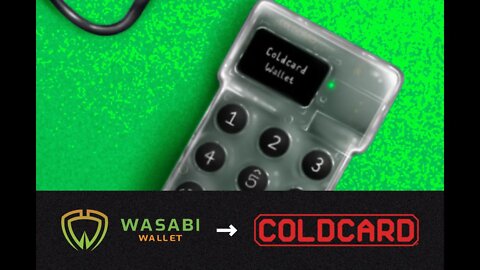 Bitcoin Magazine Walkthrough: How To Use Coldcard With Wasabi Wallet