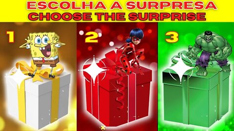 ESCOLHA O SEU PRESENTE 🎁🎁CHOOSE YOUR GIFT 🎁🎁 ELIGE TU REGALO 🎁🎁 | 🚫NÃO ESCOLHA O ERRADO 🚫