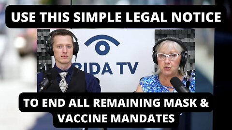Use This Simple Legal Notice To End All Remaining Mask & Vaccine Mandates