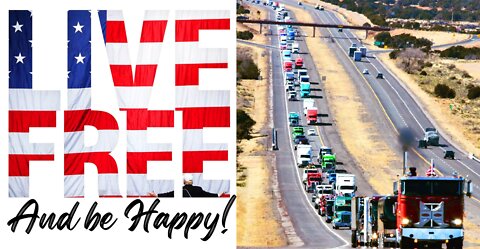 Join USA People's Convoy DAY 7 Live FREE & Be Happy