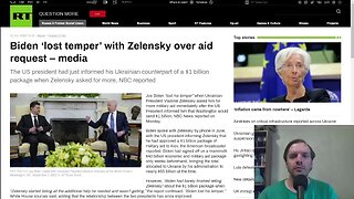 Biden lost his temper with Zelensky over aid package