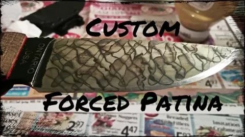 How to: Design a Custom Forced Patina