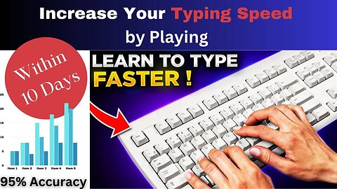 How to Increase Typing Speed Within 10 Days II 2023 Trick