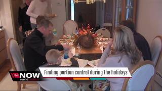 Want to avoid putting on pounds this holiday season? Try portion control