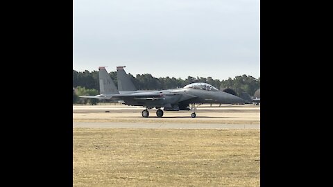 F15’s launch from Lakenheath