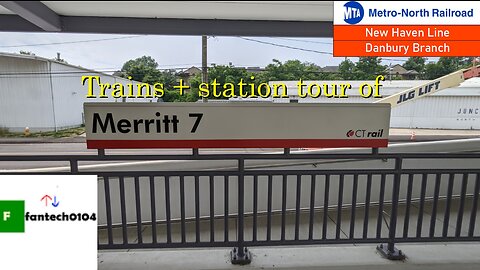 A tour of the brand new Merritt 7 Railroad Station. Featuring Danbury Branch trains