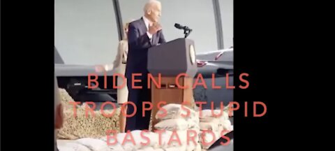 Biden Calls Troops a Very Bad Name... (comedian K-von is shocked)