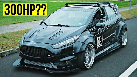 Hybrid Turbo Widebody Fiesta ST Review! (HP, TRQ, 0-60 & 1/4 MILE times)