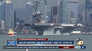 Sailor aboard USS Roosevelt dies COVID-19